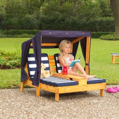 Sièges d'extérieur Kidkraft pour 2 personnes avec porte-gobelets